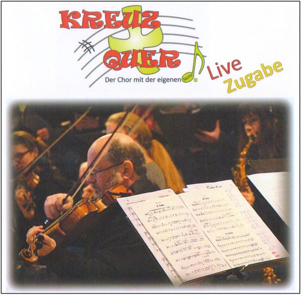 Cover: CD „Kreuz & Quer Live – Zugabe“